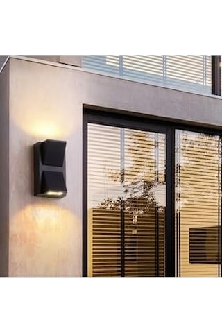 Dekoratif Modern Led Aplik 7 Watt Gün Işığı Çift Yönlü Cata Rodos Iç Ve Dış Mekan Aplik Açık