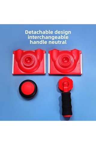 Aubyhe El Tipi Lateks Boya Kenar Düzeltici - Köşe Ve Kenar İçin植绒sponge Fırça, 3'lü Set Etkili Düzenleme, Ev Dekorasyonu