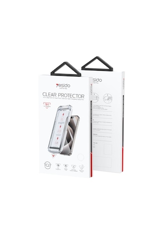 Yesido Tg17 Clear Protector İp15 Pro