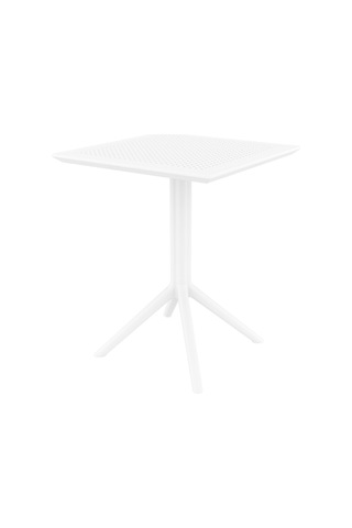 Asmasa44 Siesta Sky 60 x 60 CM Katlanır Masa Siyah