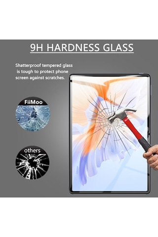 Honor Pad V9 İle Uyumlu Kırılmaz Tablet Temperli Cam Ekran Koruyucu