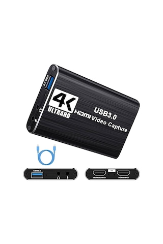Anunnaki An4130 Hdmı 4k Uhd 30hz Video Capture Cihazı Gamer Yayın Ve Kayıt Uyumlu