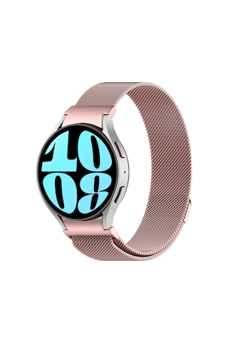 Galaxy Watch 6 Classic 47mm Uyumlu Krd-01 Metal Zore Kordon-gold
