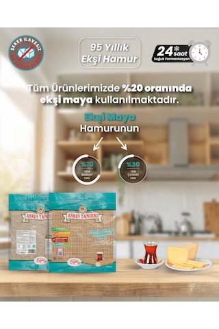 Asrın Tandırı Beslen Paketi 15 Paket Lavaş Tandır Ekmeği