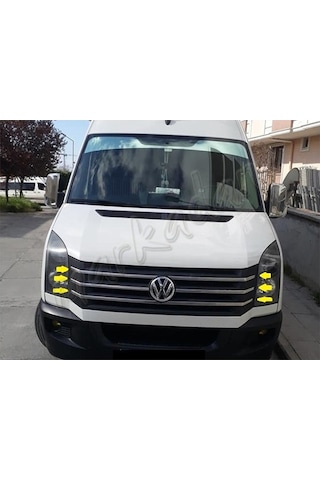 Woc Chrome Vw Crafter Krom Ön Panjur 2012-2017 6 Parça Paslanmaz