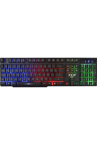 Inca IKG-449 Usb Kablolu Rainbow Efect Mekanik Gaming Q Klavye