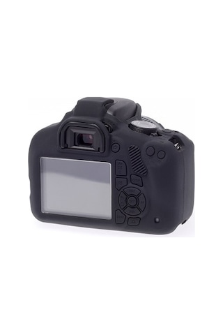 Easycover Canon 1200D Silikon Kılıf Ecc1200Db (Siyah)