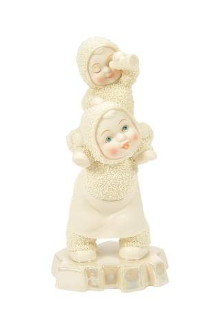 Department 56 Snowbabies Polar Shores Tell Me What You See Heykelcik, 13,59 Cm, Çok Renkli