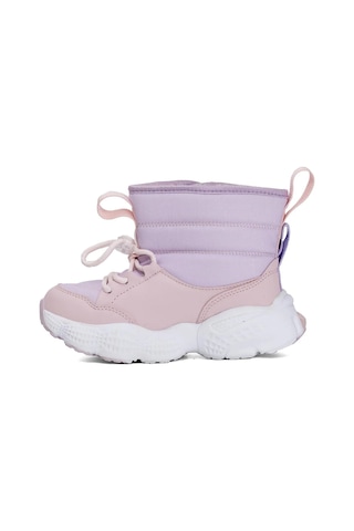 United Colors Of Benetton Benetton 11081 İthal Kürklü Memory Foam Cırtlı Çocuk Botu 267800001828 18 Lila Lila