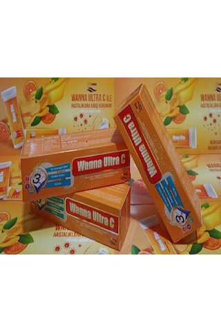 Wanna Ultra C Efervesan 3 x 15 Tablet Wanna Ultra C Efervesan 3 x 15 Tablet