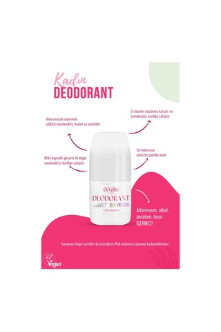Kadın, Deodorant, 70ml