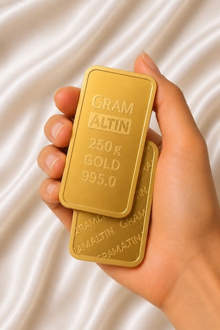 250 Gram 24 Ayar Külçe Altın Yatırımlık Altın