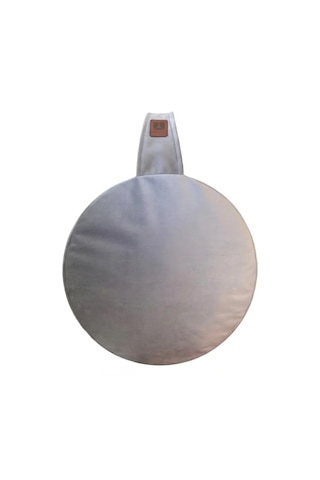 Meditasyon Ve Yoga Destek Seti - Oval Mat + Kadife Minder + Yoga Kemeri + Cork Blok 2li + Kademeli Germe Kayış Mor