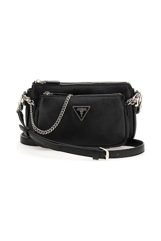 Guess Noelle Crossbody Çanta Sentetik Siyah Siyah