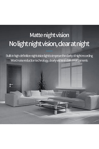 Jeehugo Beyaz A9 Dijital Kamerayı: 1080p Hd, İzleyici Hareket Algılama, Kablosuz Wifi, Usb Şarjlı, Ev/gösteri Güvenlik Kamerası