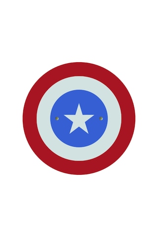 Ahşap Kaptan Amerika Kalkanı ve Ahşap Tor Thor Çekici