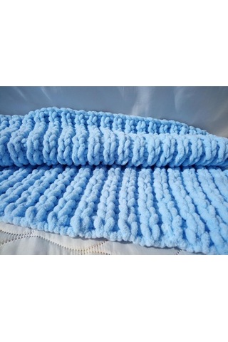 Puffy Bebek Battaniyesi Mavi
