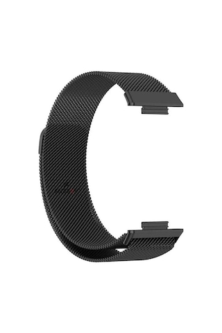 Huawei Watch Fit 2 Metal Hasır Kordon Woven Wire Metal Tasarım Ko