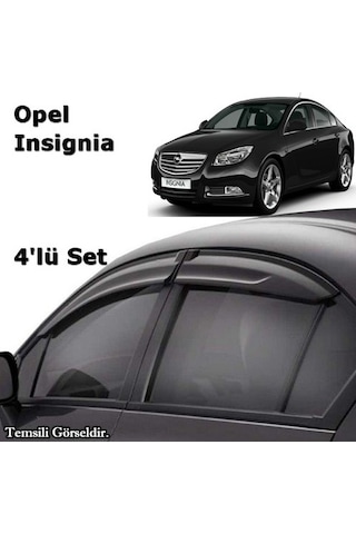 Opel Insignia Mugen 2009 - 2016 Cam Rüzgarlığı 4 Lü Takım