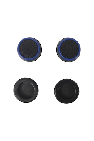 Ps4/ps5/xbox Analog Koruyucu 4lü Paket Siyah Mavi - Gp5-24