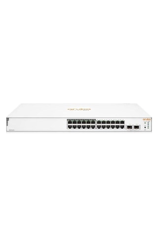 Aruba 24port 195w 12port Poe Instant On 1830-24g Jl813a Gıgabıt 2xsfp Yönetilebilir Switch Rackmount-136099