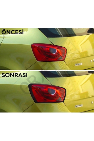 Seat İbiza Mk4 Stop Çerçeve Sticker / Parlak Siyah