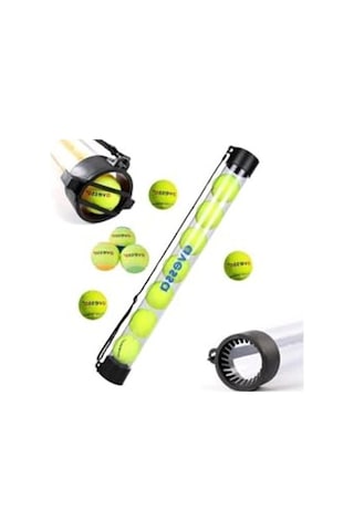 Tenis Topu Toplama Aparatı, Beyaz Renk, Tek Ebat