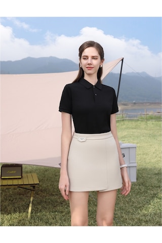 New Performance Premium Polo T-shirt %34,5 Polyester %31,2 Pamuk %30,8 Liyosel %3,5 Dut İpeği Siyah
