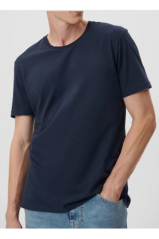 Erkek Çok Renkli T- Shirt Regular Fit Rahat Kesim Bisiklet Yaka 4'lü Basic Tişört Paketi Mtlco35-4 Çok Renkli