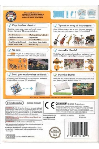 Wii Music Wii Nintendo Oyun - Koleksiyon Ürün - İkinciel Kullanılmış Ürün