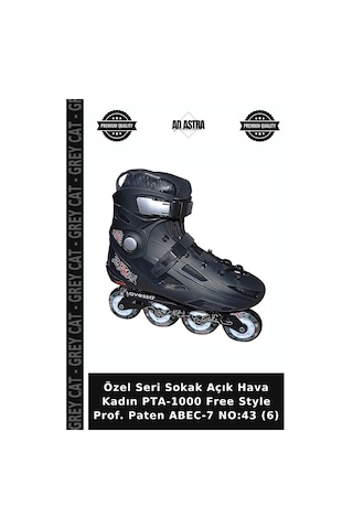 Özel Seri Sokak Açık Hava Kadın Pta-1000 Free Style Prof. Paten Abec-7 No:43 6 Çok Renkli