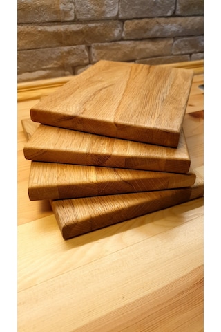 Ahşap Mutfak Kesme Sunum Et Sebze Doğrama Tahtası