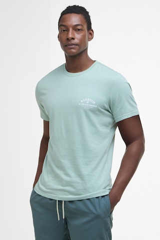 Barbour Cranmer Logo T-shirt Gn12 Pale Apple Gn12 Pale Apple