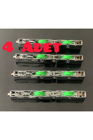 Tusem Çelik Gövde Yeşil Çiftli Sürme Kapı Ve Pencere Tekeri