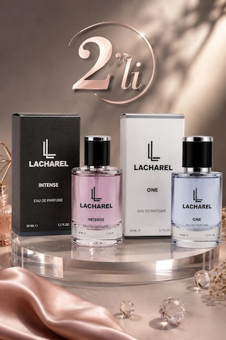 Lacharel Intense Ve One 2'li Kadın Parfüm Seti Eau De Parfum 2x50 Ml Ferah