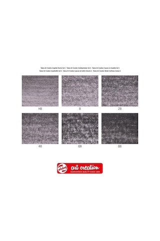 Talens Art Creation Graphite Pencils Dereceli Çizim Seti 6'Lı