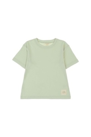 Little Gusto Bambu Oversize Çocuk Tişört Yeşil