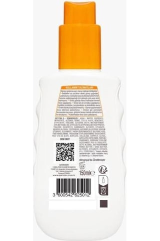 Garnier Ambre Solaire 24 Saat Nem Çok Yüksek Koruma Spreyi Spf30 150ml 3600542625012-10786