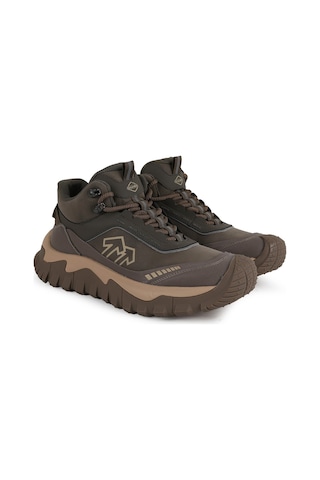 Guja Erkek Spor Ayakkabı 513 Haki Outdoor Trekking Tarzı Kalın Taban Rahat Günlük Sneaker Bot
