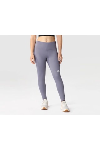 The North Face W Flex High Rise 7/8 Tight Kadın Yüksek Belli Koşu Taytı Nf0A7Zb8N141 Gri