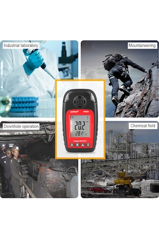 Wintact Wt8821 Profesyonel Oksijen Dedektörü Gaz Analiz Cihazı