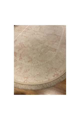 Daphne 10305a 160x230 Pembe Oval Halı Mor
