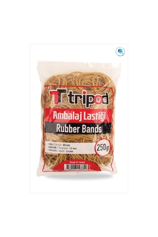 Paket Lastiği 250 Gr Ambalaj Boy 80 Mm Paketleme Ve Sabitleme İşl