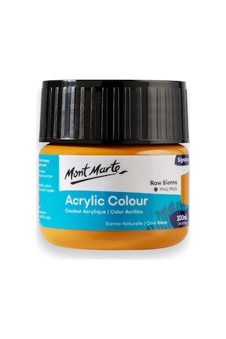 Akrilik Renkli Boya Signature 100ml - Yellow Ochre Çok Renkli