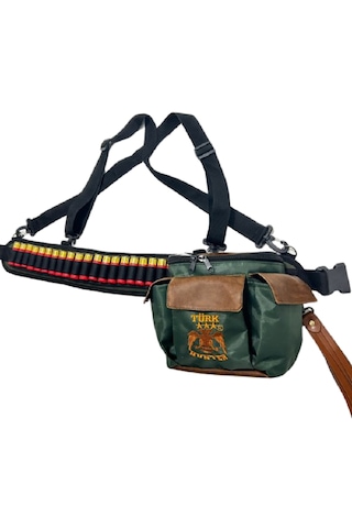 Türkhunter Omuz Askılı Çantalı Fişeklik