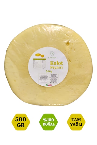 %100 Doğal Muhlamalık Kolot Peyniri 500 Gr