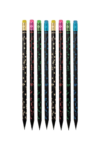 Faber-castell Party Silgili Kurşun Kalem 8 Adet Diğer