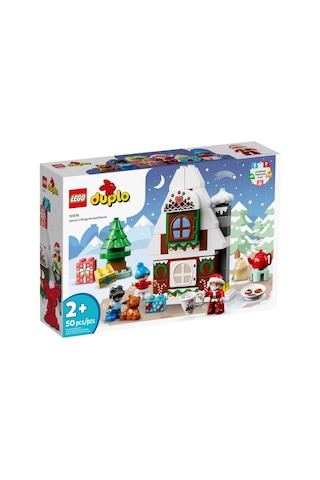 LEGO® Duplo 10976 Noel Baba'nın Zencefilli Kurabiye Evi 50 Parça