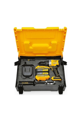 Sgs SGS5533 20 Volt - 4 Amper - 130 NM Akülü Darbeli Matkap Seti