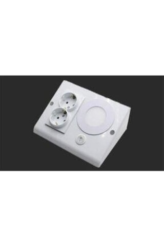 Mutfak Dolap Altı & Tezgah Altı 3 W Gün Işığı Spot Led Aydınlatma Ve Priz